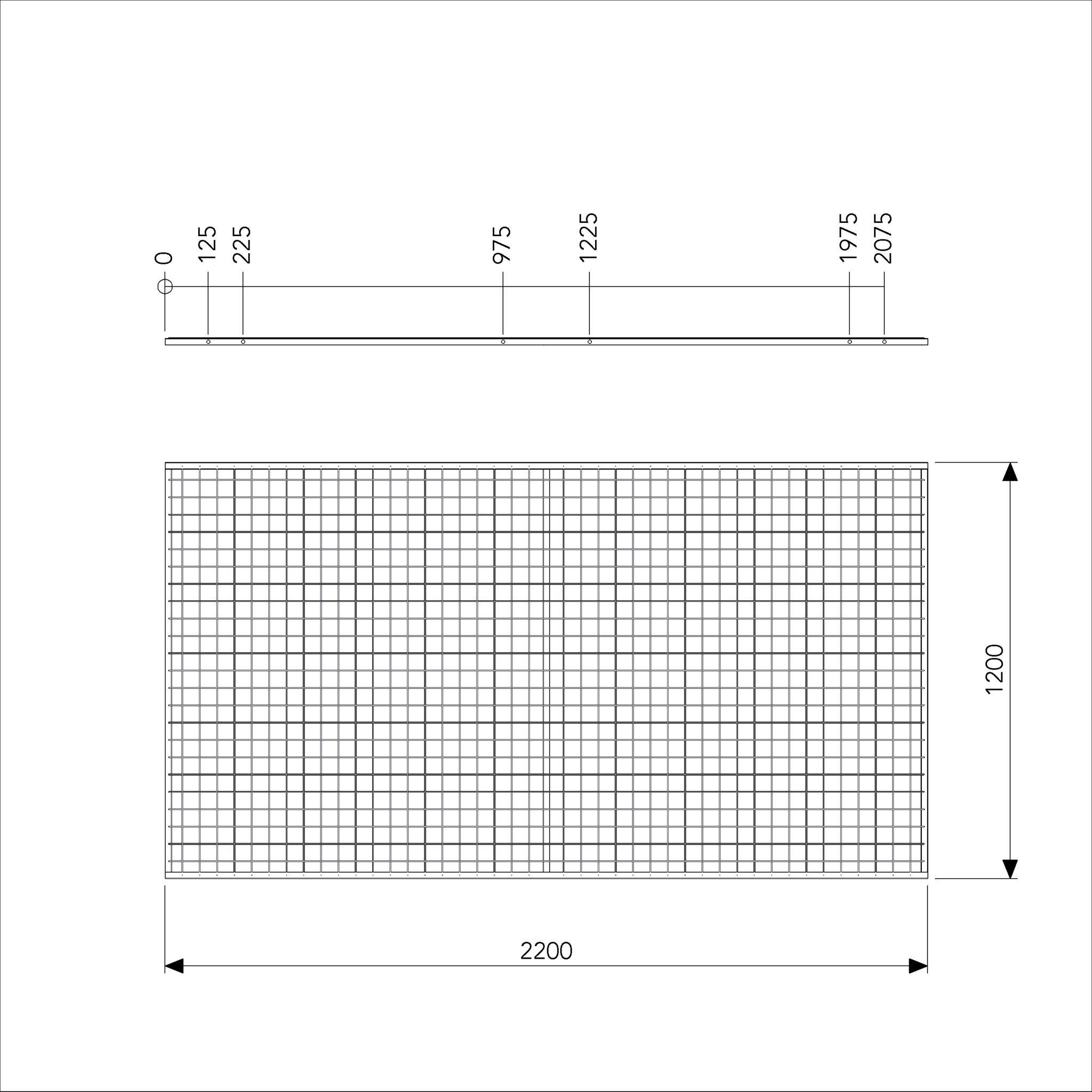 Panel UR350 ACL - Troax