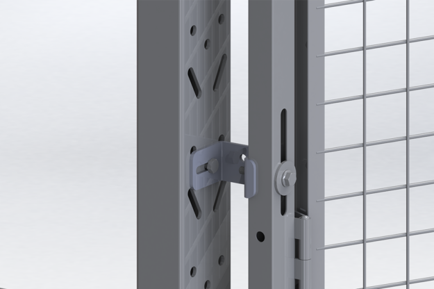 Modular Racks Door Door on Pallet Racks - Troax
