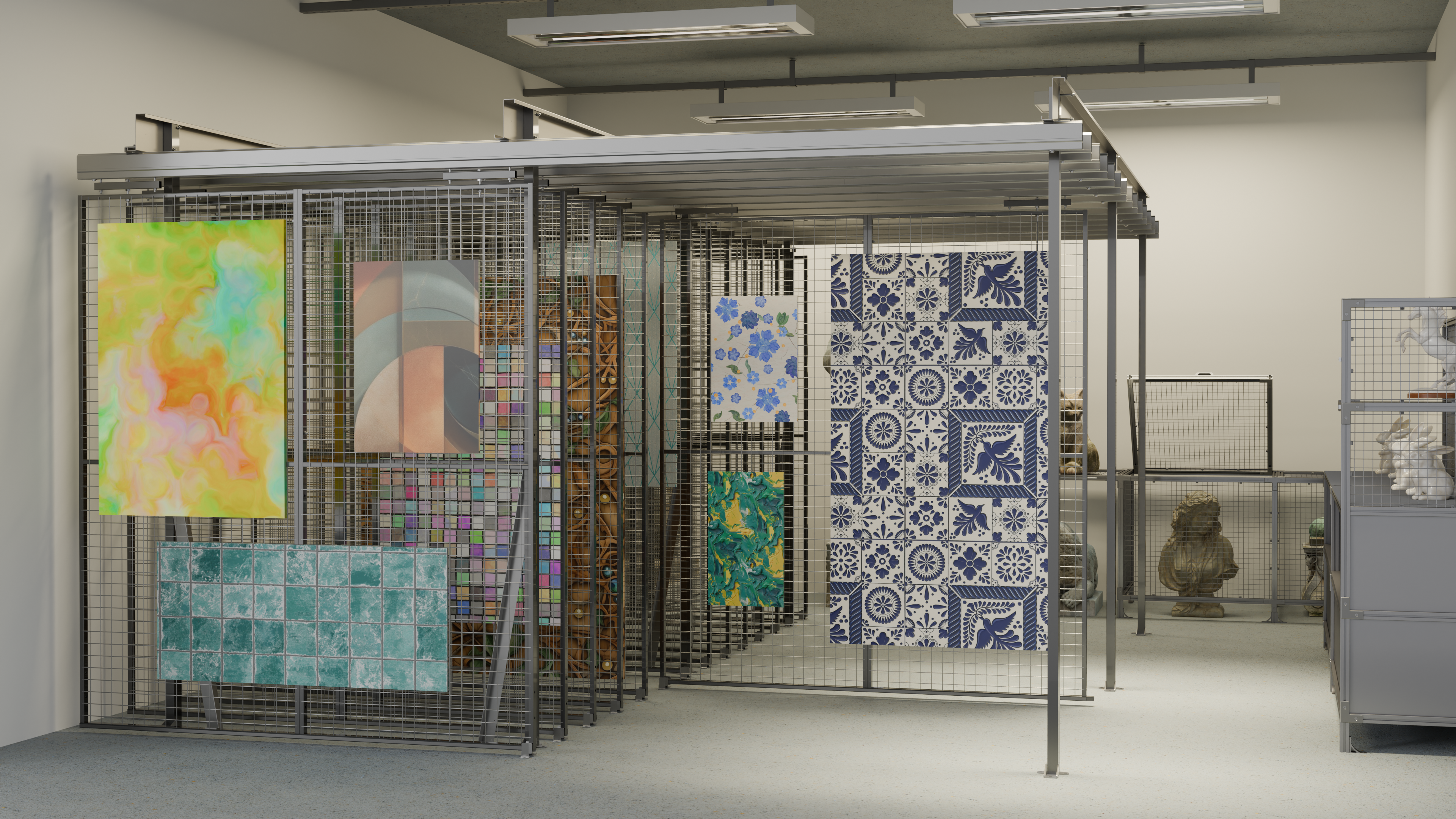 絵画ラック - Troax