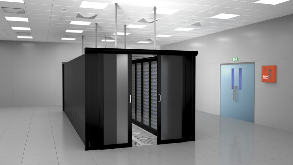 Data Centres Partitioning Cold Air Containment Side
