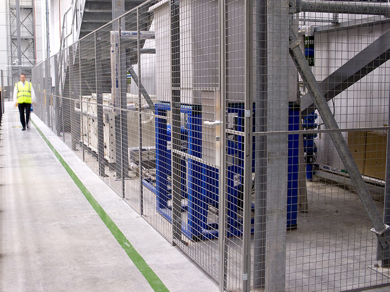 Partitioning Walls Material Containment Equipment
