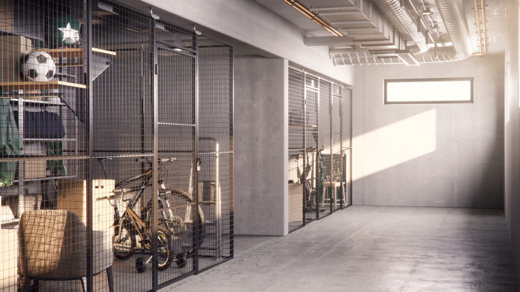 Partitioning Walls Property Storage Basement